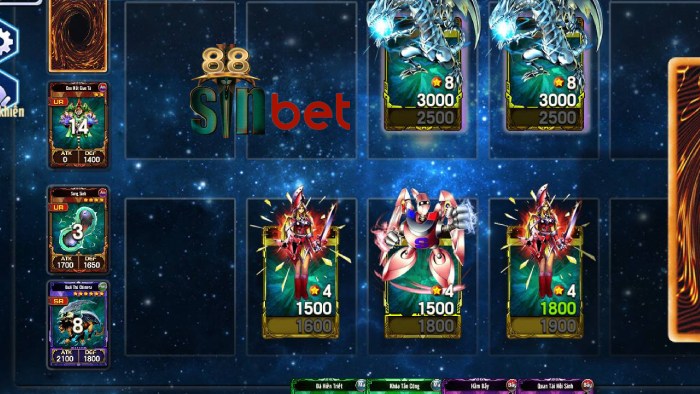 Những tựa game trong game bài Yugioh mobile